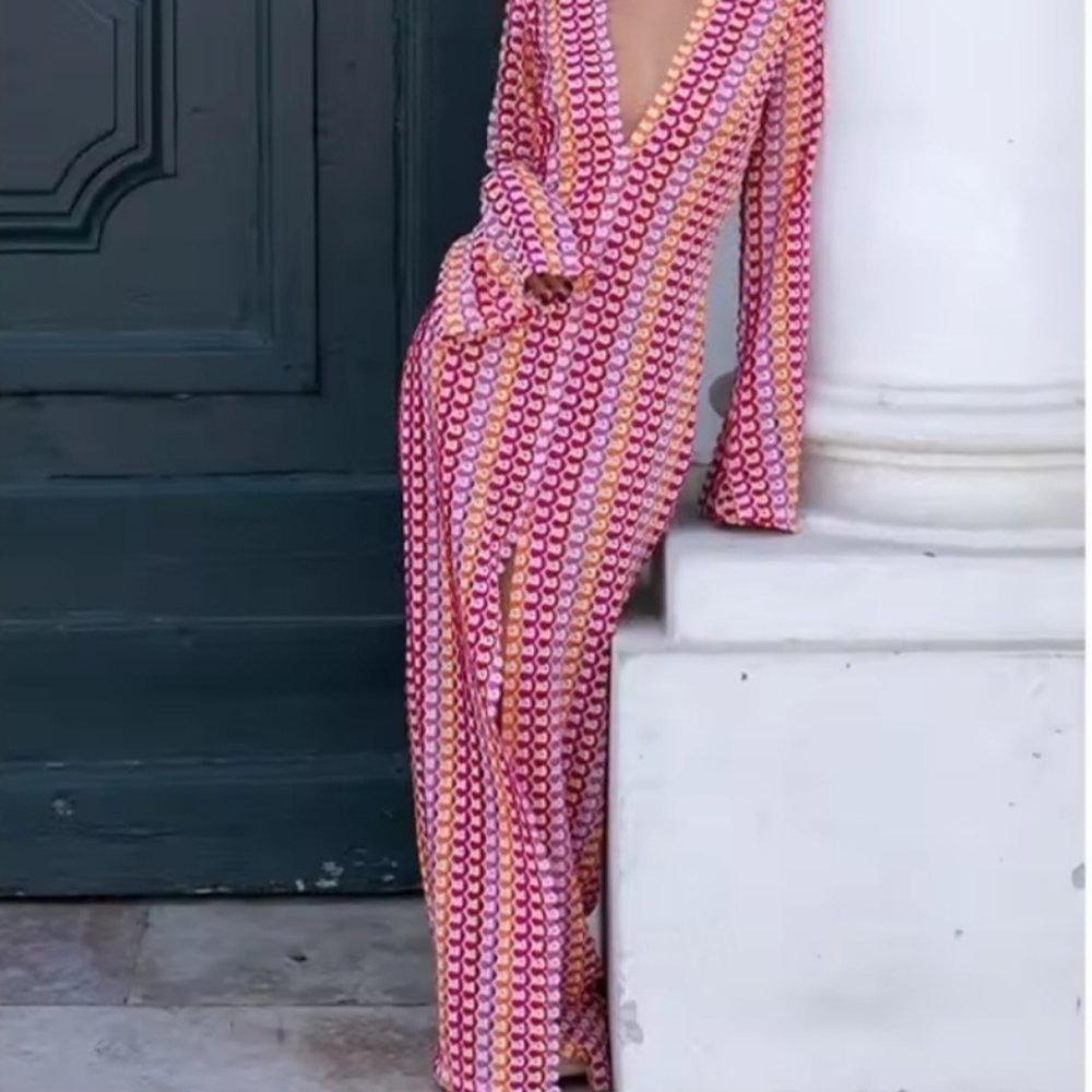Long Crochet Beach Dress